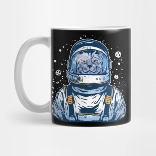 Cat in Space - Funny Spacesuit  Cat Graphic Mug